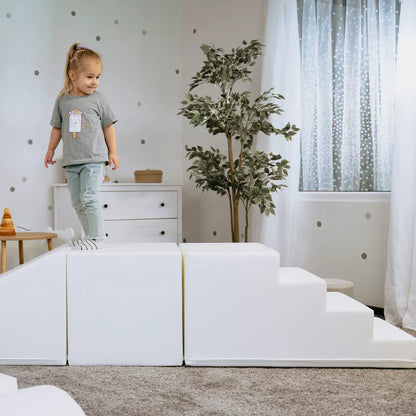 Party Set en mousse blanc